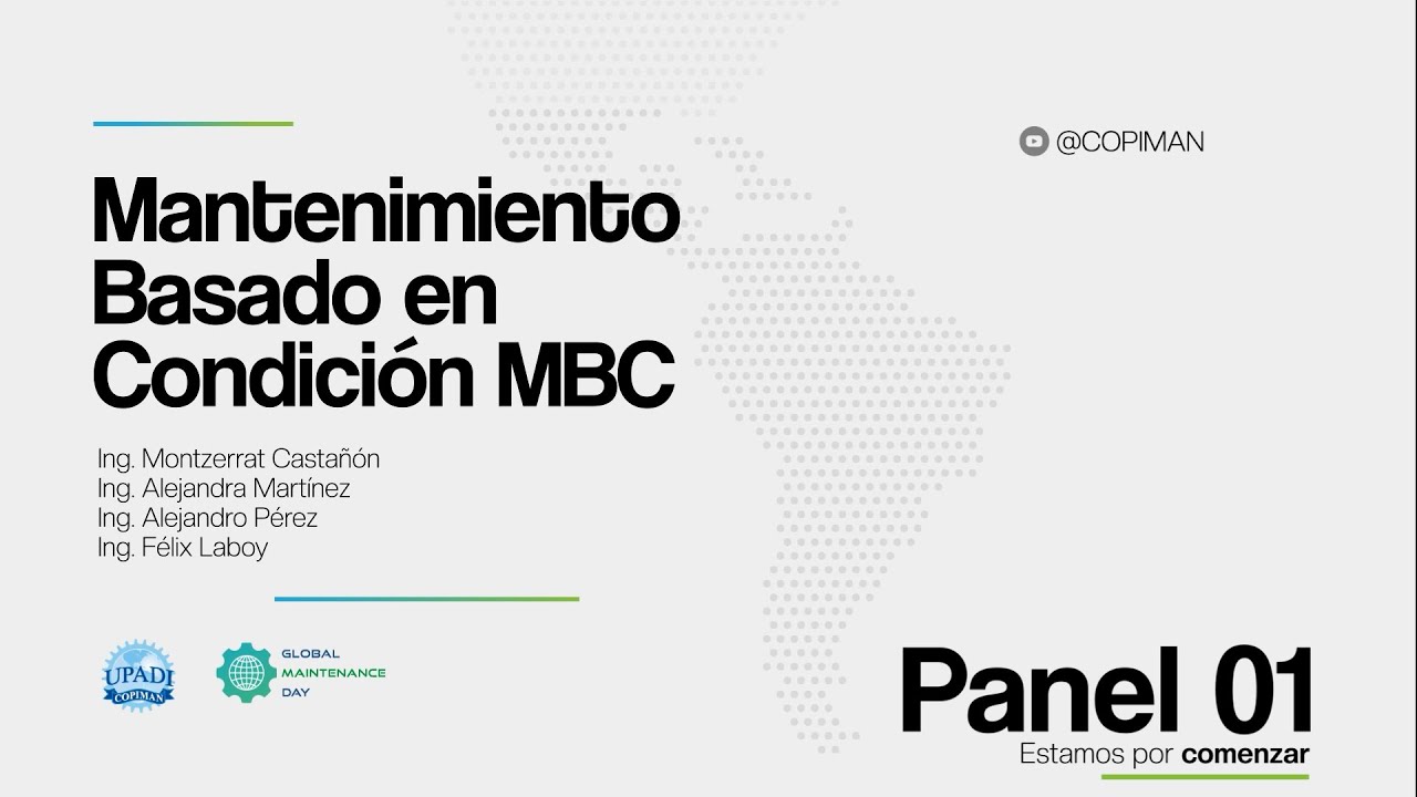 Mantenimiento Basado en Condición MBC - Panel 1