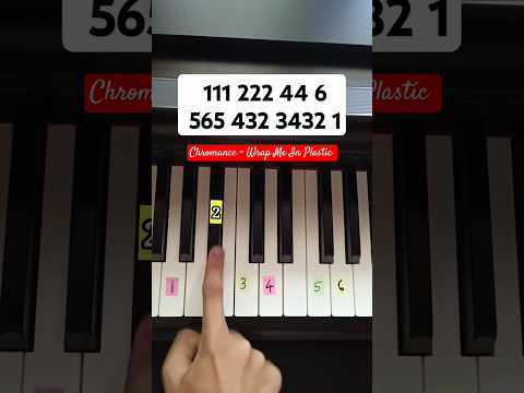 CHROMANCE - Wrap Me In Plastic (Piano Tutorial)