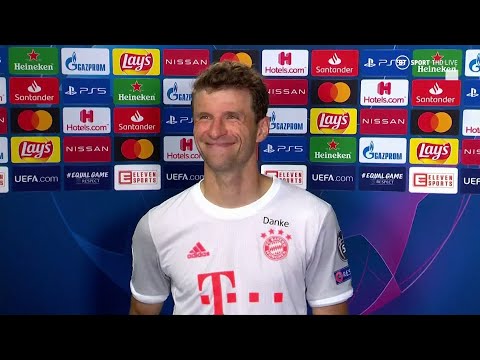 "It's a bit special!" Thomas Muller reacts to Bayern thrashing Barca 8-2!