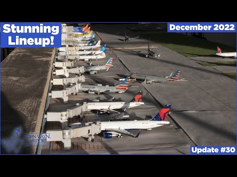 STUNNING LINEUP! | Gemini Jets Orange County John Wayne Airport update - December 2022