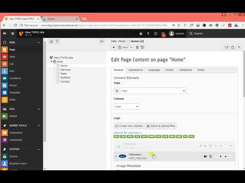 How to change logo inTYPO3 template