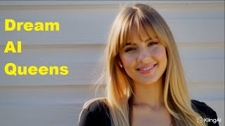 Stunning Model Beauty Portrait Part 1 | Dream AI Queens
