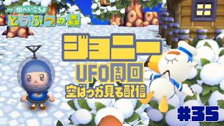 ジョニーのUFOを探してひたすら空を眺める生配信🛸#35【街へいこうよどうぶつの森】