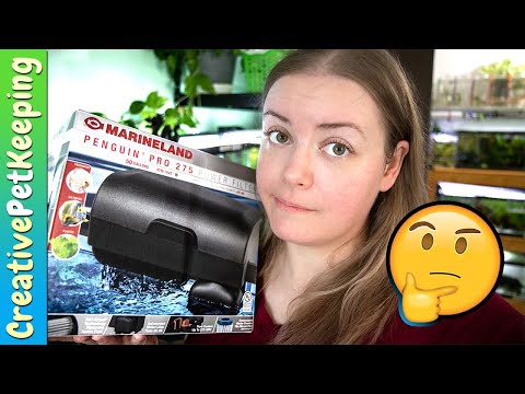 Marineland Penguin 275 PRO Power Filter UNBOXING
