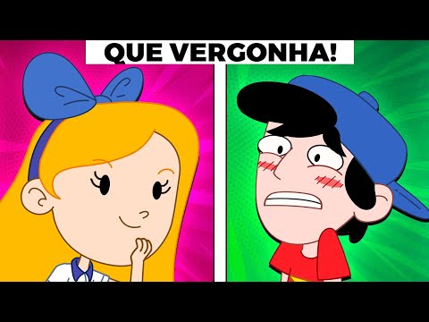 PASSEI VERGONHA na frente da VALENTINA | AS AVENTURAS DE MIKE - Episódio 6 | Desenho Animado