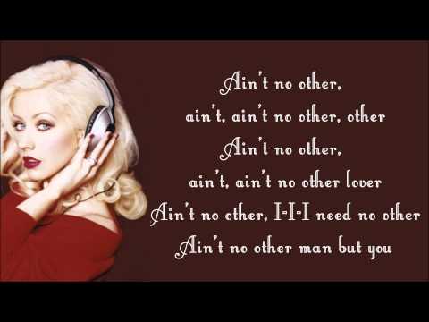 Christina Aguilera - Ain't No Other Man Lyrics Video