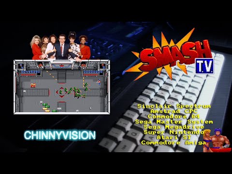 ChinnyVision - Ep 332 - Smash TV - Spectrum, CPC, C64, Master System, Megadrive, SNES, ST, Amiga