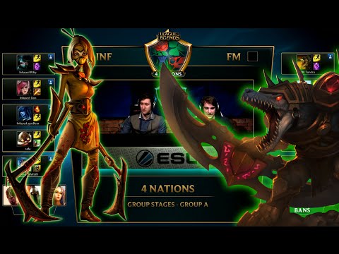 Team Infused vs FM eSports | 4 Nations LOL Tournament Qualifiers Open 2014 | INF vs FM