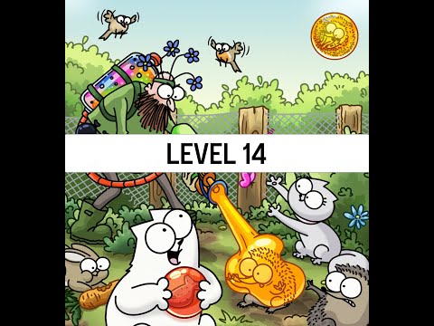 Simon's Cat Pop Time LEVEL 14