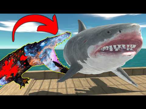 Cosmic Purussaurus Death Run! Ultimate Dinosaur Obstacle Challenge in ARBS