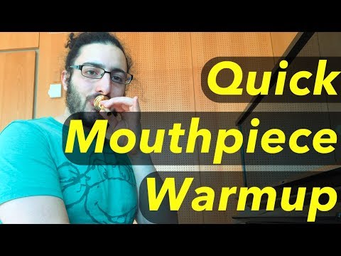 Quick mouthpiece warmup! #trombone #mouthpiece #warmup