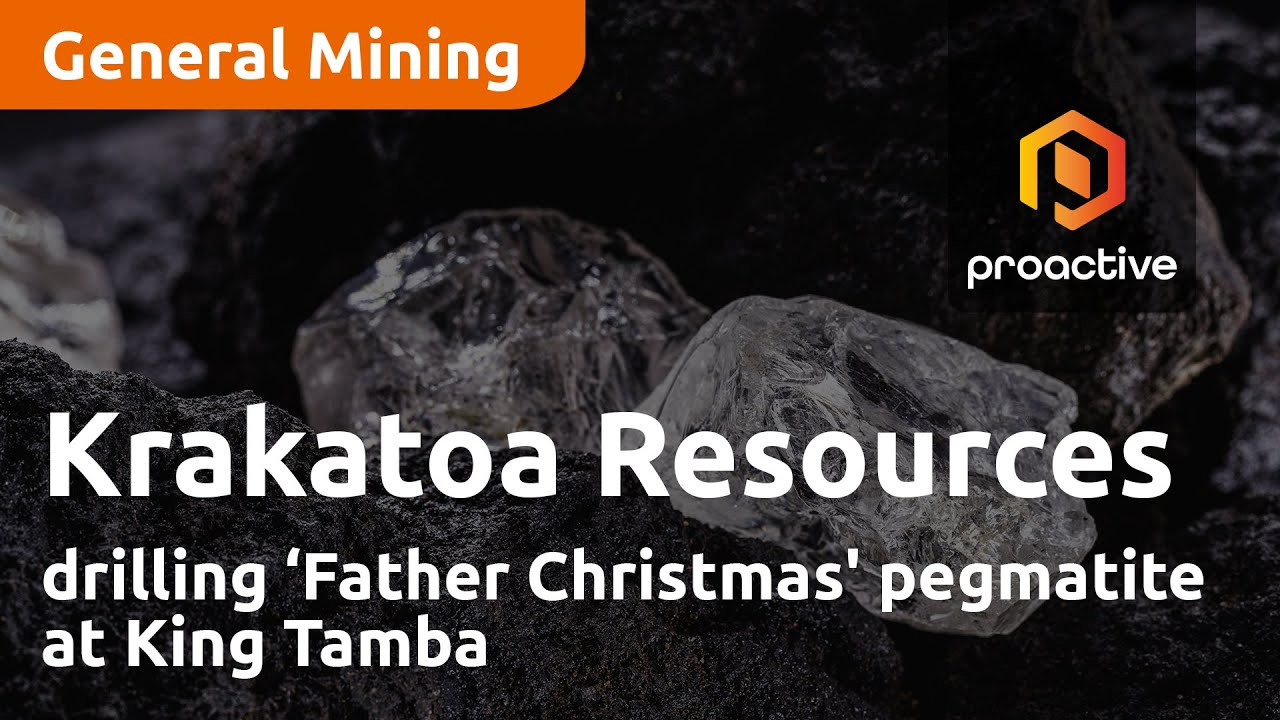 Krakatoa Resources drilling ‘Father Christmas' pegmatite at King Tamba