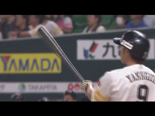 【6回裏】反撃ののろし!! ホークス・柳田の9号ソロホームラン!! 2017/6/1 H-D