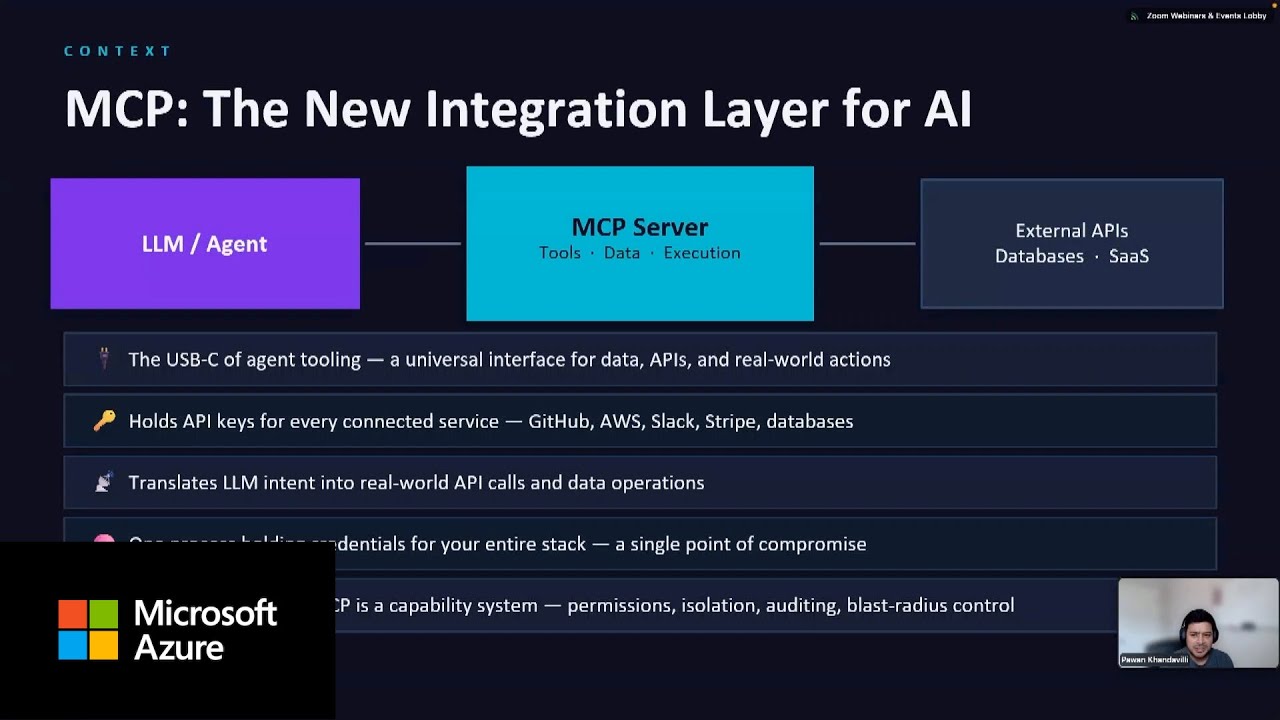 OC3 2026 | The Weakest Link in AI: Hardening MCP Servers with CC with Pawan Khandavilli