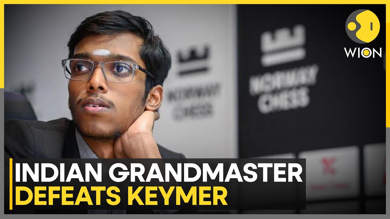 R Praggananandhaa Shines Against World's Strongest Chess Opposition |  WION News