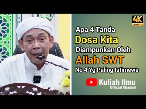 Apa 4 Tanda Dosa Kita Telah Diampunkan Oleh Allah SWT. No 4 Yg Paling Istimewa | Ustaz Ahmad Rizam
