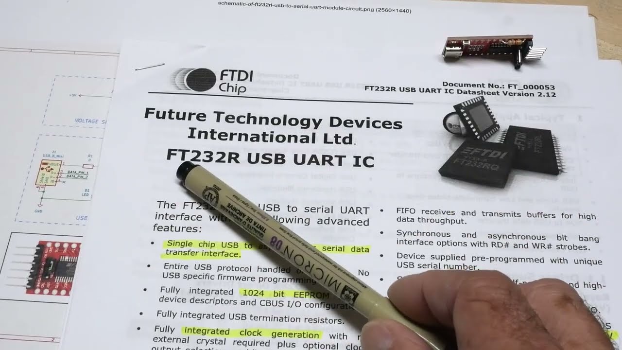 #2572 FT232R USB to RS232 Control/Conversion