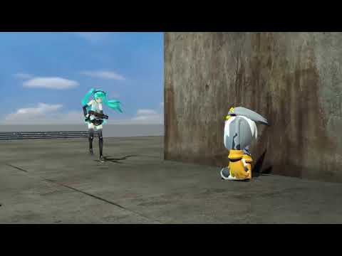 I can't see the end of the horizon... HATSUNE MIKU?!