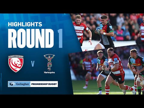 Gloucester v Harlequins - HIGHLIGHTS | Down To The Wire! | Gallagher Premiership 2023/24