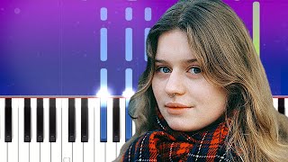 girl in red - midnight love (Piano tutorial)