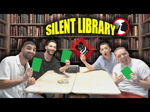 SILENT LIBRARY KOMPLETTE ZERSTÖRUNG mit CEM TV & CENGIZ / Jordan & Semih