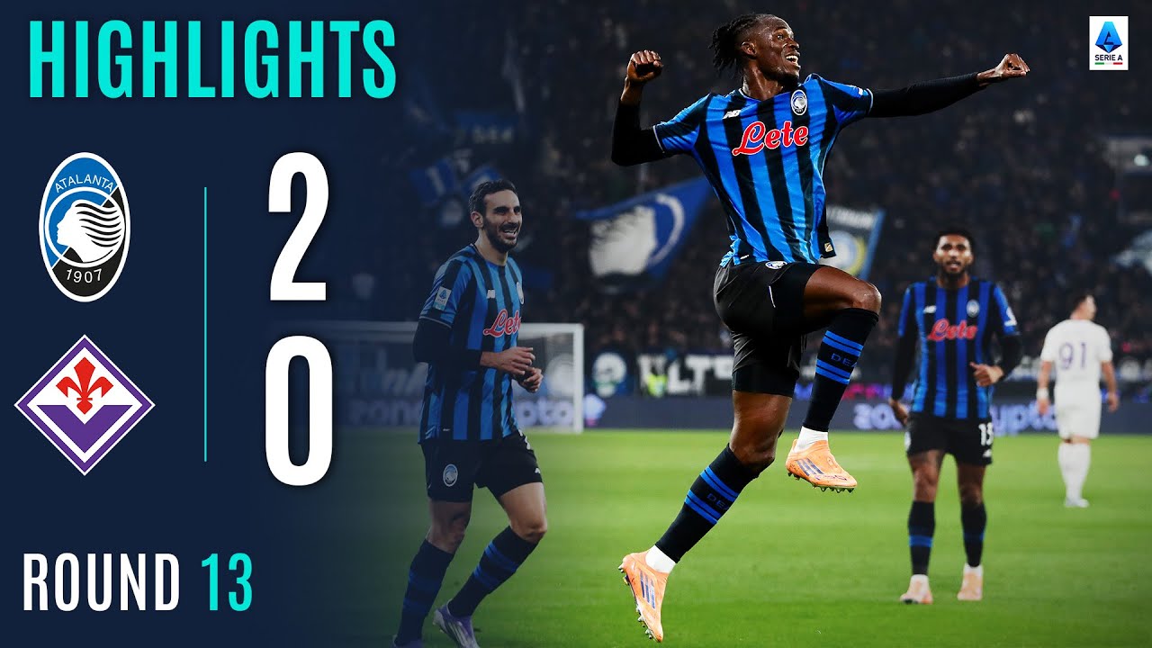 ATALANTA-FIORENTINA 2-0 | HIGHLIGHTS | Palladino sinks former team from the bench | SERIE A 2025/26
