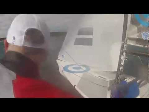 B14 Skiff European Champs 2012 Race8_pt1 Plerin France.mp4