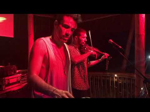 QVLN & OVEOUS (Live at Azul Beach Club, Bali) Performing my song "Divinity"