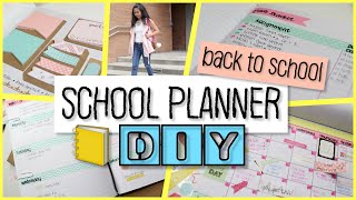 School Notebook Planner DIY | Easy and Cheap