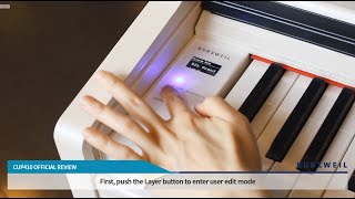 Video thumbnail for Kurzweil CUP410: Features 2 - Customizing the User Sound by Kurzweil Music Systems