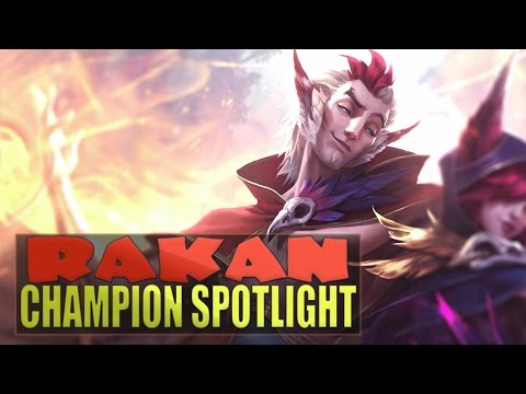 RAKAN CHAMPION SPOTLIGHT - League of Legends