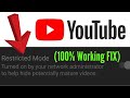 How To Fix YouTube Restricted Mode Turned On By Network Administrator (Simple Way 2023)