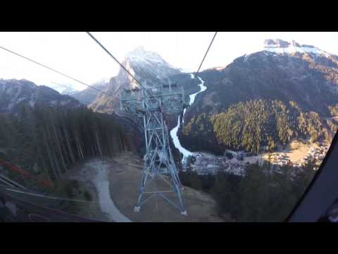 Discesa integrale funifor Doppelmayr "Col dei Rossi" Alba di Canazei (TN)