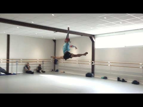 Jorge Barani Rehearsal "Flames of Paris"  Ballet Gala in France