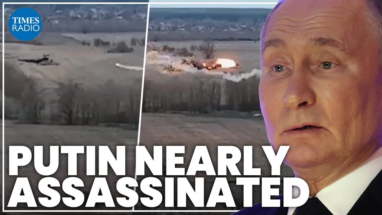 'Putin came very close to being assassinated' as Ukraine targets his helicopters with drones