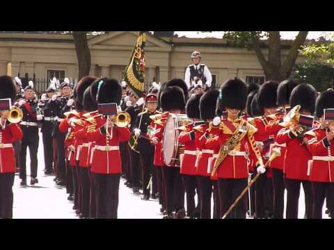 The Band of the Welsh Guards and 1 st  Battalion  Royal Welsh