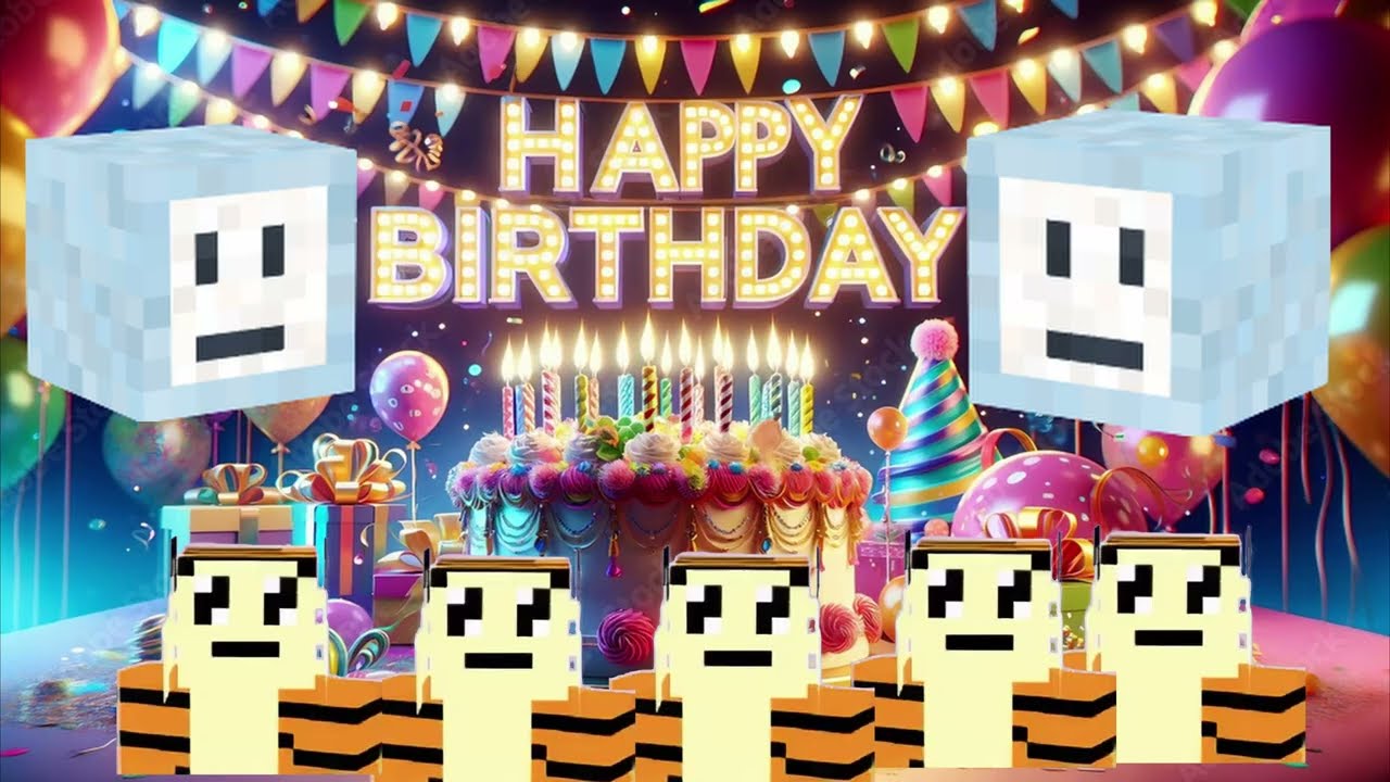 HAPPY BIRTHDAY TO "YOU".