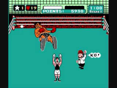 punch out nes king hippo