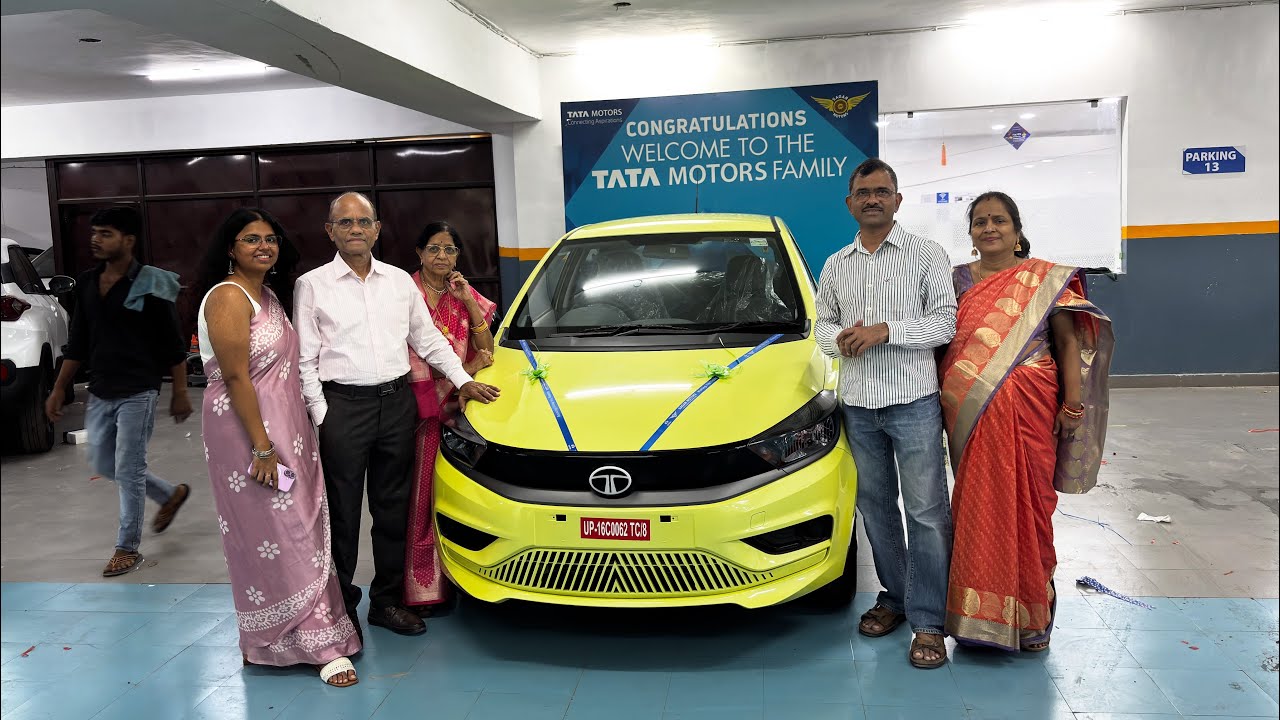 Dream Come True! ❤️ Tata Tiago EV Delivery Experience | First EV of My Life ⚡