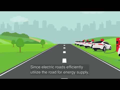 Charge while Driving What is the benefit of electric roads?