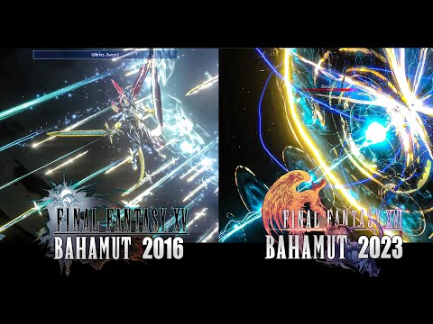FINAL FANTASY 16 vs FINAL FANTASY 15 SUMMONS/EIKONS COMPARISON (2016 vs 2023)