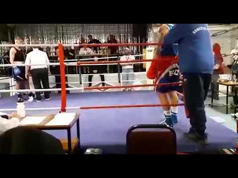 Ashley machine sims vs bristol Amateur boxer 77kg