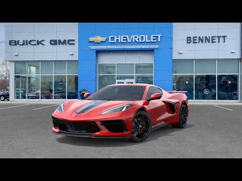 2026 Chevrolet Corvette Stingray Coupe 2LT in Red for sale at Bennett Chevrolet Cadillac Buick GMC Ltd. in Cambridge, ON