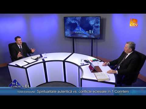 562. Ioan Szasz - Spiritualitate autentică vs. conflicte eclesiale în 1 Corinteni