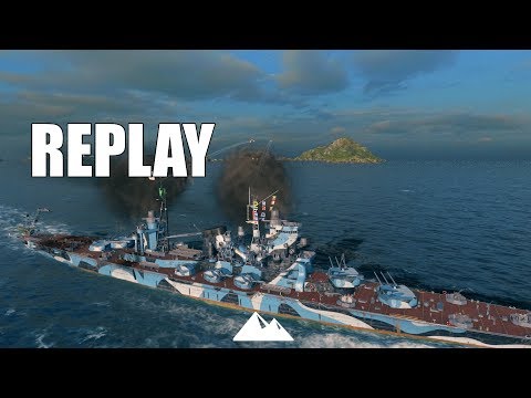 ZAO, unglaublicher Schaden! - World of Warships | [Replay] [Deutsch] [60fps]