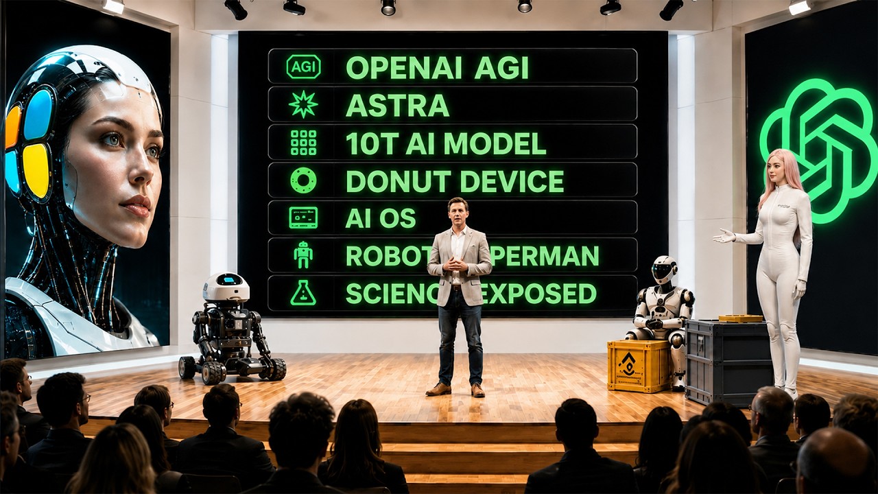 AI Broke Out: AGI 2026, Superman, OpenAI Astra, The Donut, First AI OS, 10 Trillion… (August News)