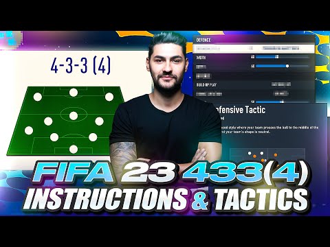 FIFA 23 BEST FORMATIONS 4-3-3 (4) CUSTOM TACTICS & INSTRUCTIONS TUTORIAL TO HELP YOU IMPROVE!!!!