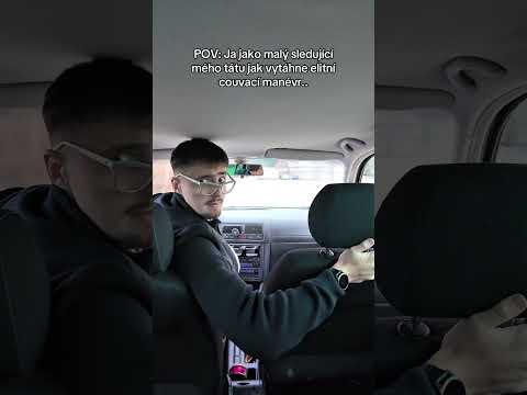 Protože couvat přes zrcátka je zločin 😂