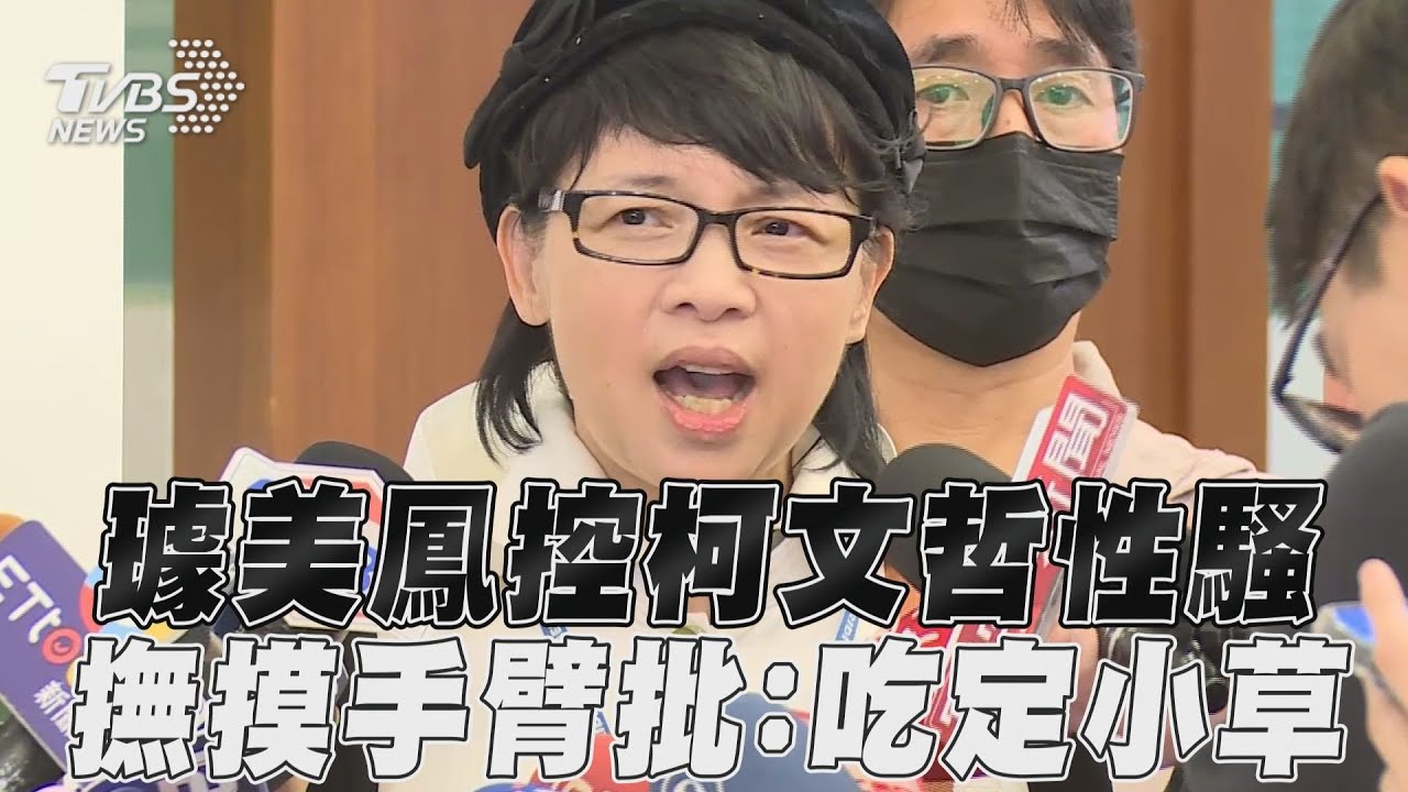 爆柯文哲伸鹹豬手 璩美鳳曝「給過道歉機會」:他趴桌要我住嘴