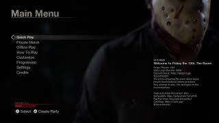 Friday The 13th The Game!! Catch Me If You Can!! With KillinTime!!!